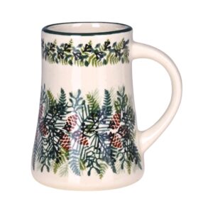 Kubek ceramiczny ręcznie malowany Komin
