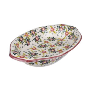 Półmisek ceramiczny ręcznie malowany 32 głęboki Olimp